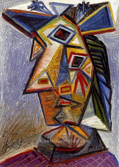Tete Woman 3 1939 cubist Pablo Picasso Ölgemälde